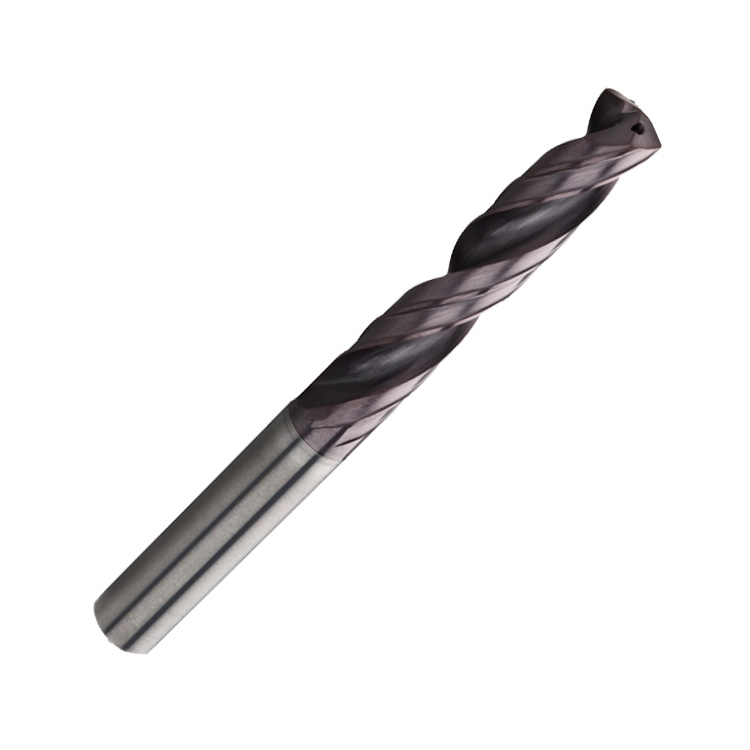 DIN6537 TiCN Solid Carbide Drill Bit with Coolant Hole 