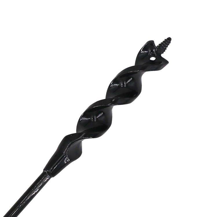 Auger Style Screw Point Flex Flexible Cable Installer Drill Bit