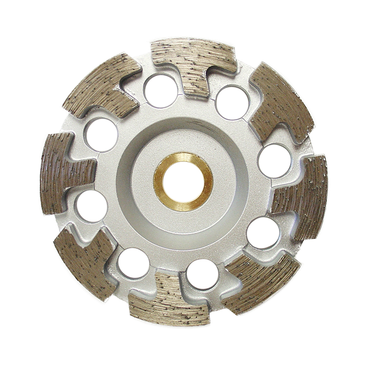 T Segment Diamond Grinding Disc Cup Wheel for Stone Granite Marble Concrete Tile