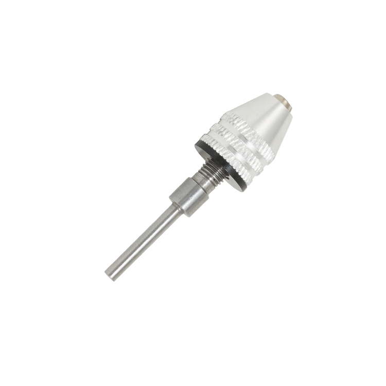 Universal 0.3-3.4mm Keyless Three Jaw Chuck Adapter Mini Electric Drill Bit Converter Grinding Chuck