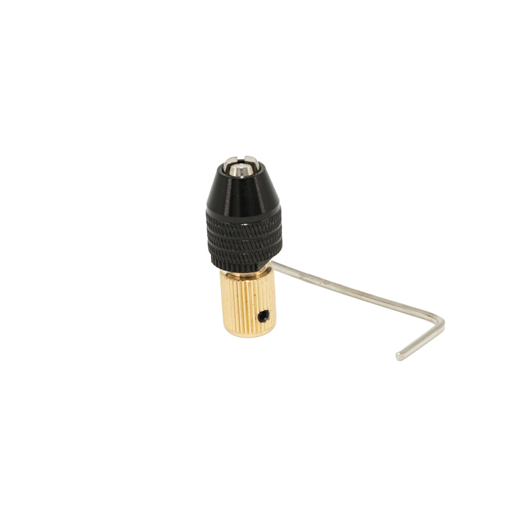 Keyless Universal 0.3-3.4mm Mini Drill Bit Chuck Adapter Converter 