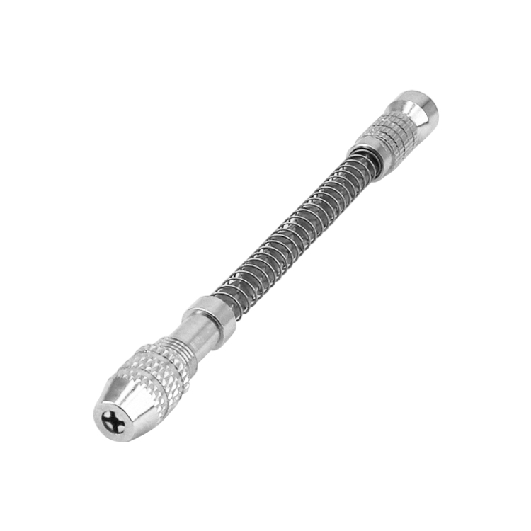 1.0mm - 2.2mm Mini Micro Spiral Hand Manual Push Drill Chuck Twist Pin Vise Bit