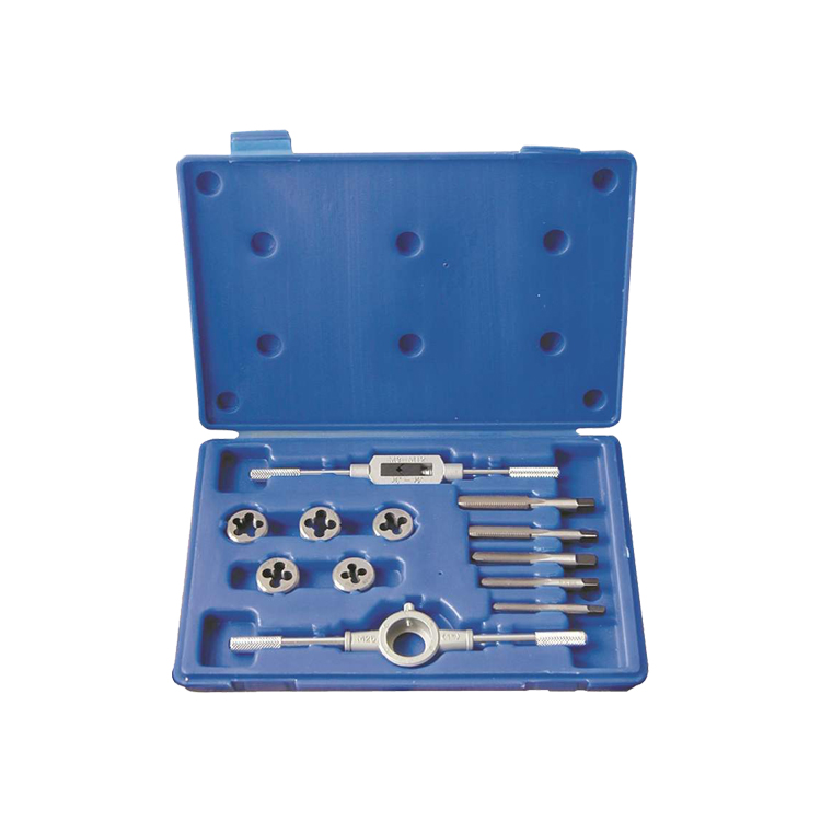 12Pcs Alloy Steel Tap and Die Set