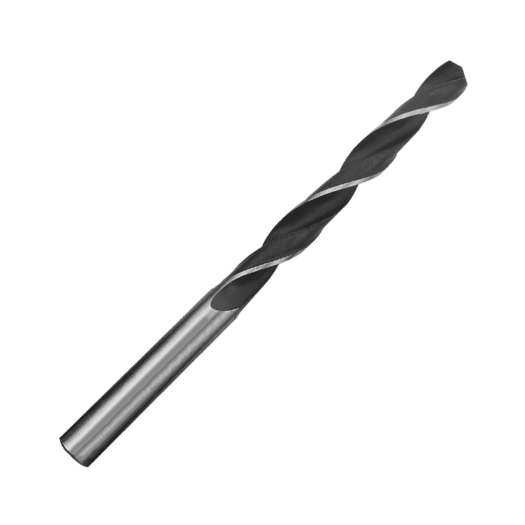 DIN338 Jobber Length Black and White Rolled HSS Drill Bit for Metal