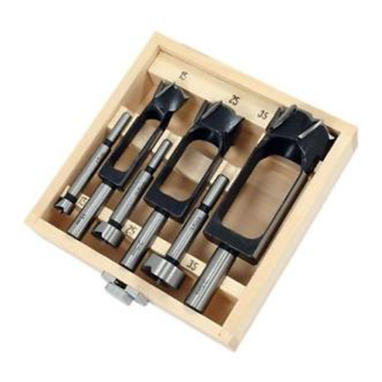 6 PCS Forstner Drill Bit and Tenon Dowel Wood Plug Cutter Set