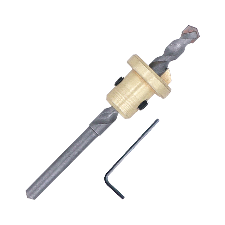 Carbide Tipped Masonry Drill Bit with Countersink Depth Gauge Stop