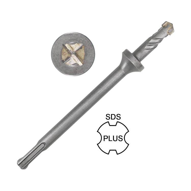 SDS Plus Hammer Drill Stop Bit 4 Cutter STOP Rotary Hammer Bit