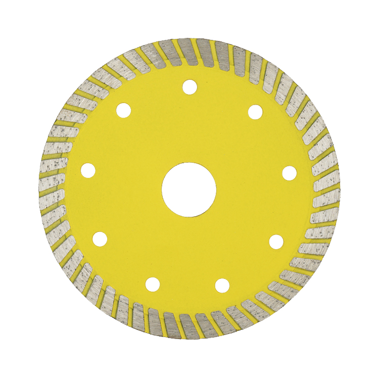 Cold Press Sintered Turbo Blade Diamond Cutting Disc for Cutting Glass Stone Granite Marble Concrete 