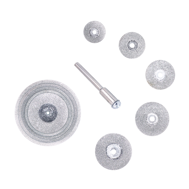 12pcs Circular Electroplated Diamond Cutting Disc for Dremel Rotary Tool