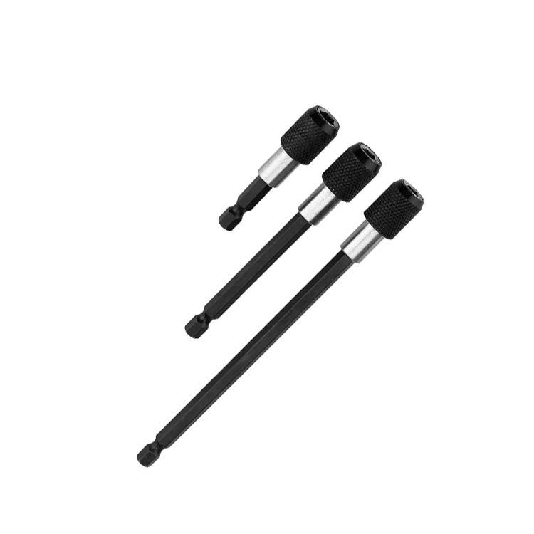 3Pcs 1/4 Inch Magnetic Drill Bit Screwdriver Socket Holder Adapter Extension bar
