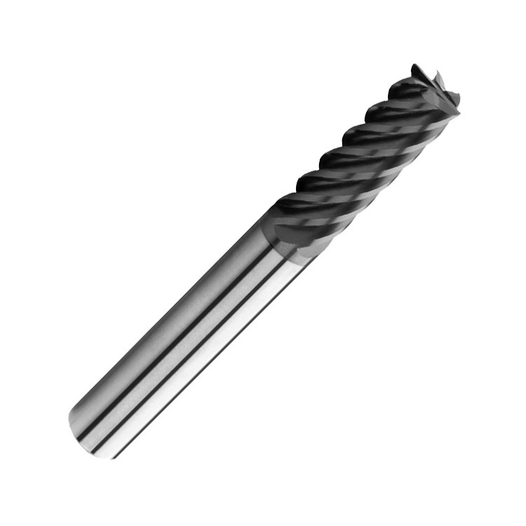DIN6527 6 Flutes Solid Carbide End Mill for Metal Stainless Steel Milling
