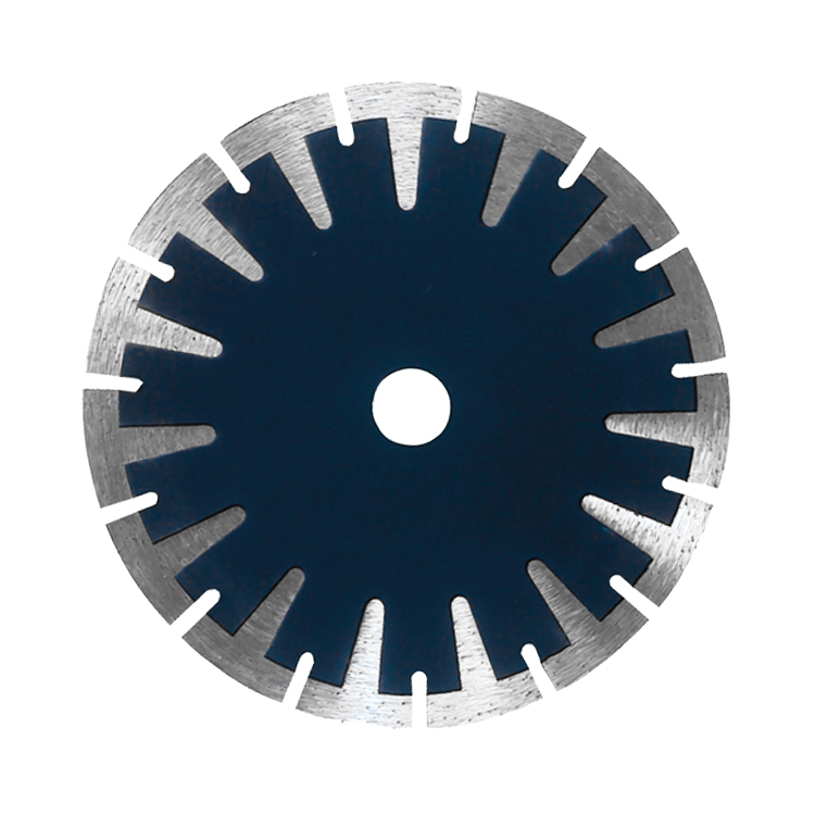Hot Press Sintered Segmented Blade Diamond Saw Blade with Protective Teeth for Cutting Stone Granite 