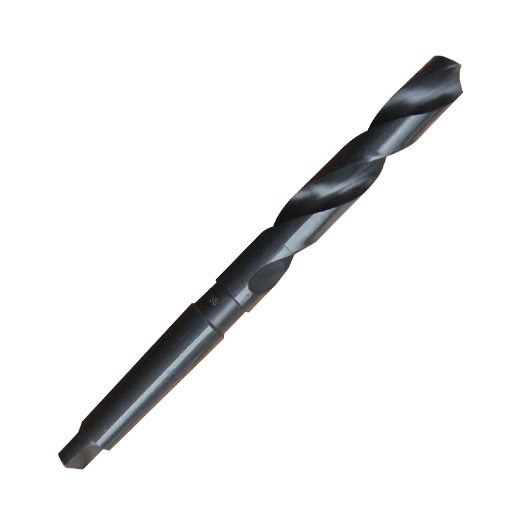 Black Finish Milled DIN345 HSS Morse Taper Shank Twist Drill Bit 