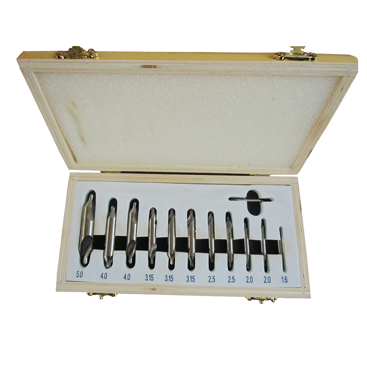 12 Pcs HSS DIN333 Center Drill Bit Set for Centre Drilling