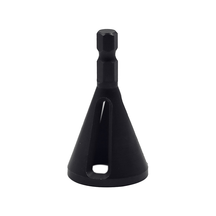 Black Coating Hex Shank Deburring Chamfering Tool 