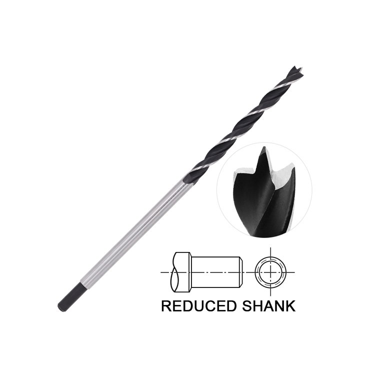 Extra Long Wood Brad Point Drill Bit for Wood Precision Drilling
