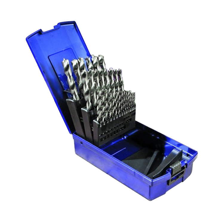 29Pcs HSS Fully Ground Wood Brad Point Drill Bit Set 