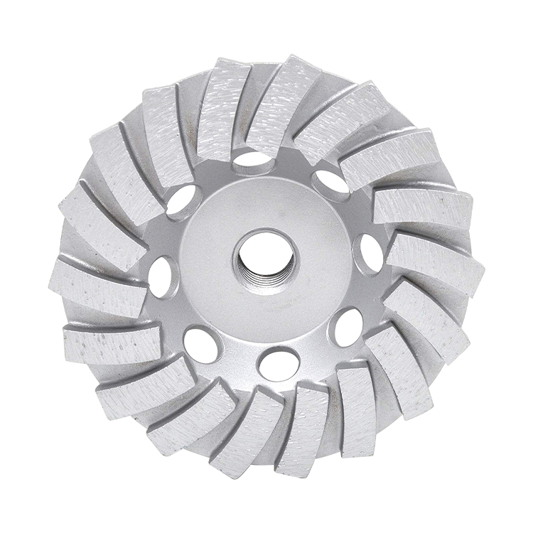 Segmented Turbo Rim Diamond Grinding Cup Wheel for Ceramic Tile