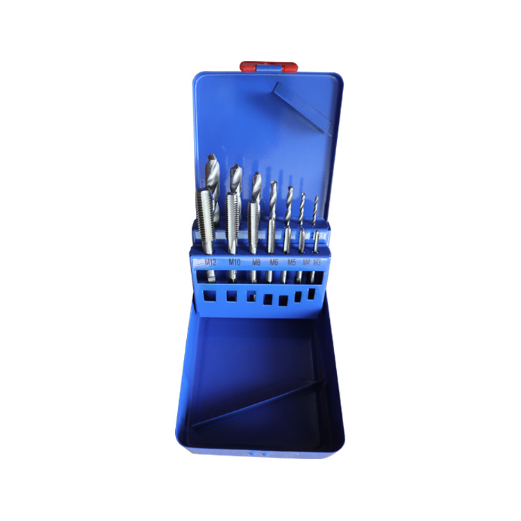 14Pcs Combination Tap and HSS Drill Bit Set