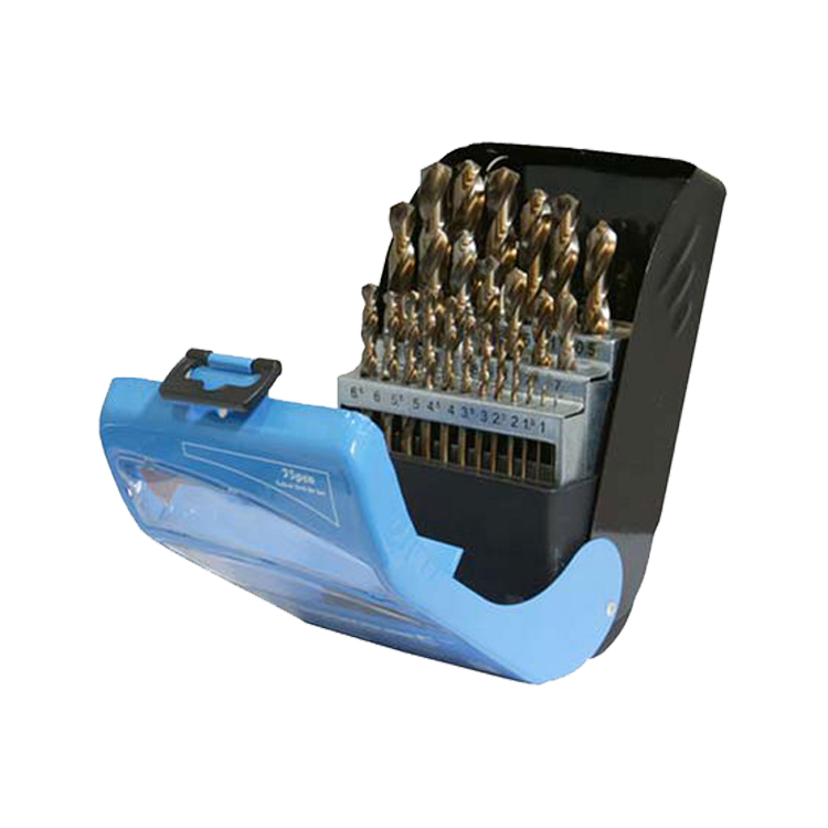 25 Pieces Metric Fully Ground HSS Cobalt Drill Set