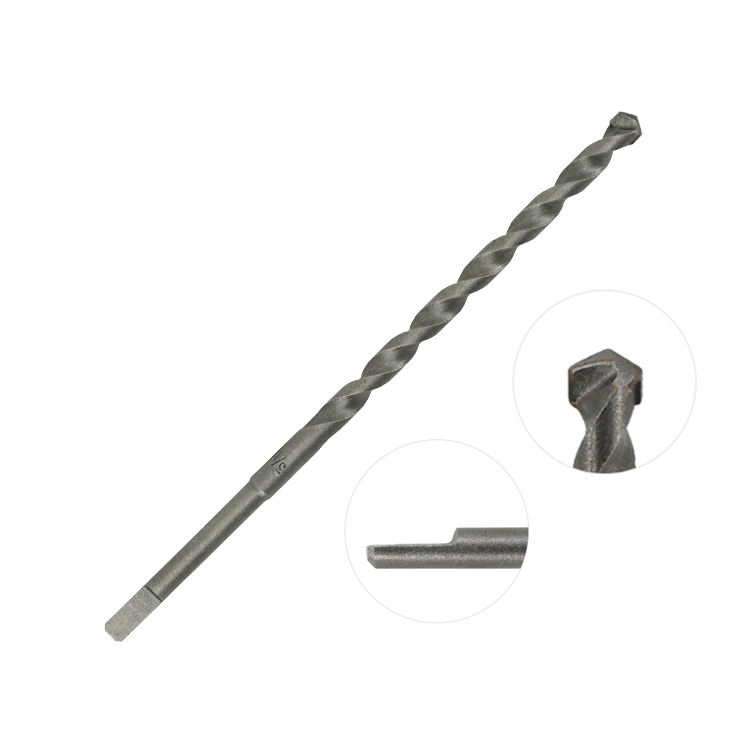 One-Flat Shank Tapcon Screw Drill Bit for Drilling Pilot Holes in Concrete Block Brick