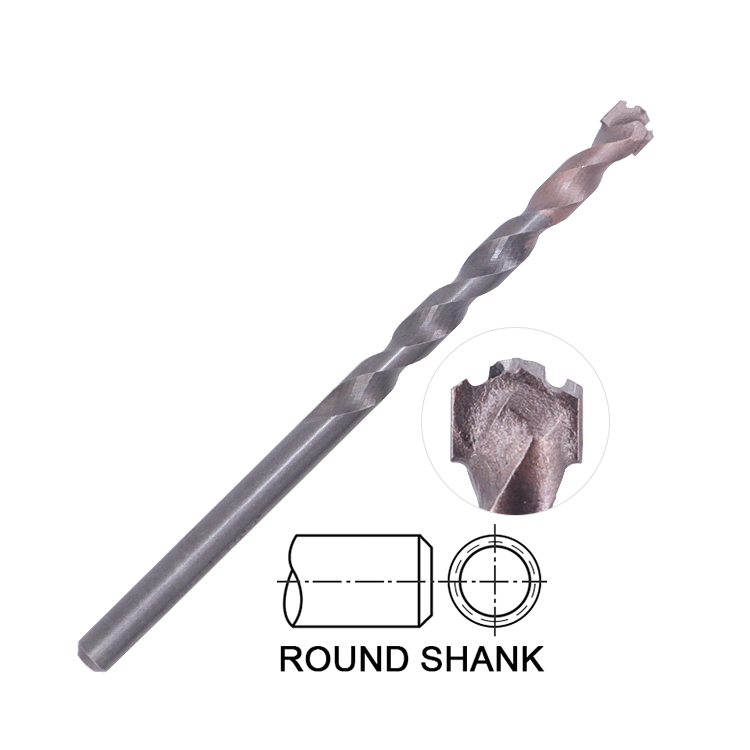 Multi-Purpose Carbide Serrated V-Groove Masonry Drill Bit 