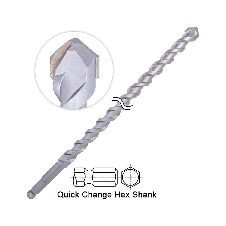 7/16 Impact Hex Shank V Shape C