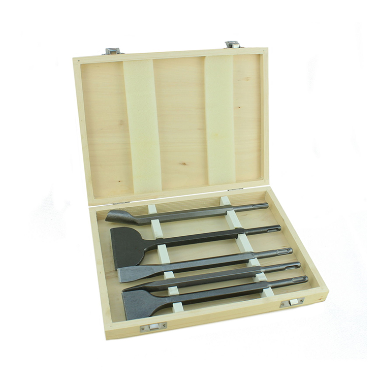 5Pcs SDS Plus Chisel Set in Woo