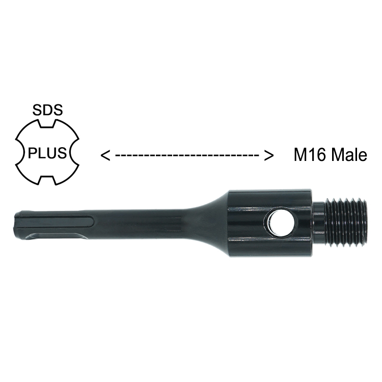 SDS Plus Shank M16 Adapter for Diamond Core Drill Bit