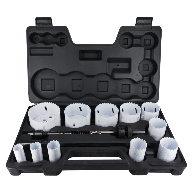 15Pcs Bi-metal HoleSaw Bimetal Bi Metal Hole Saw Kit Set for Stainless Steel Metal Wood