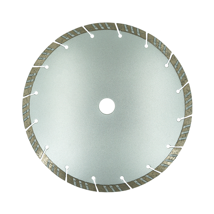 Cold-Press Sintered Turbo Segmented Blade Diamond Saw Blade for Cutting Stone Granite Marble Concrete