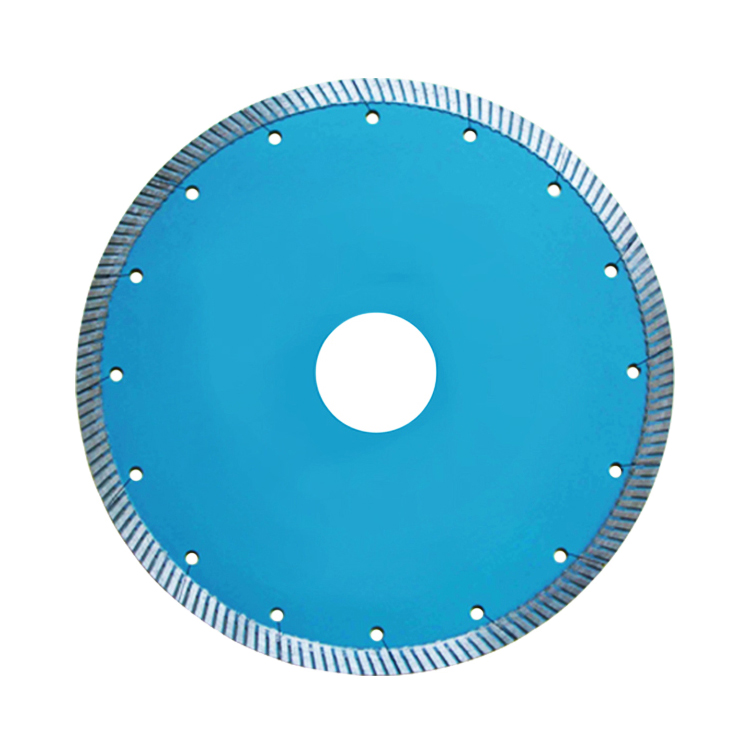 Hot Press Sintered Fine Turbo Blade Diamond Saw Blade for Cutting Stone Granite Marble Concrete Brick